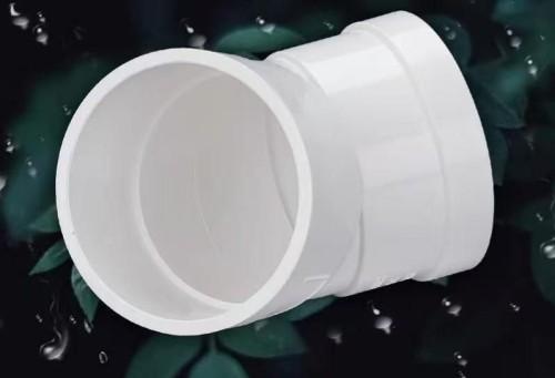 PVC-U 45/90 Degree Elbow with Inspection Port for Silent Drainage