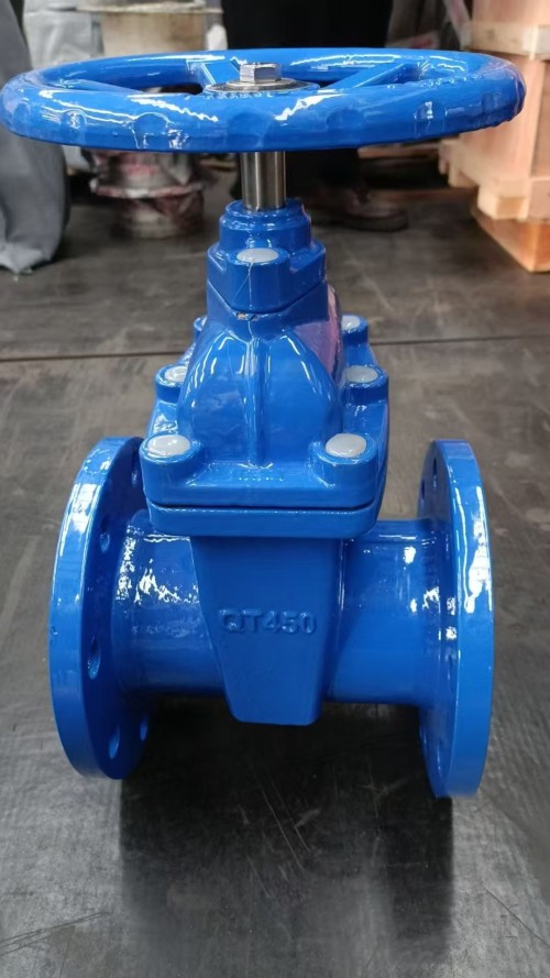 Flanged Soft Seal Gate Valve Non-Rising Stem for Water System