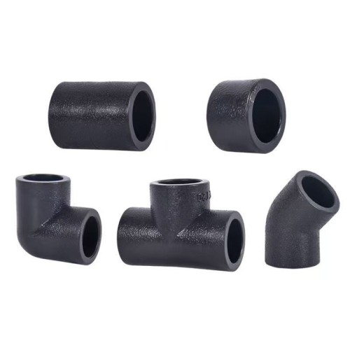 HDPE Pipe Fitting  Coupler Elbow Tee for Water Supply