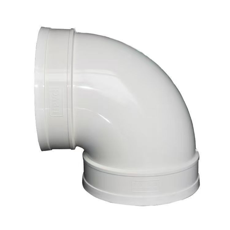PVC-U 45/90 Degree Elbow with Inspection Port for Silent Drainage