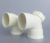 PVC-U 45/90 Degree Elbow with Inspection Port for Silent Drainage
