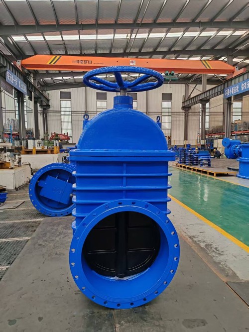 Flanged Soft Seal Gate Valve Non-Rising Stem for Water System