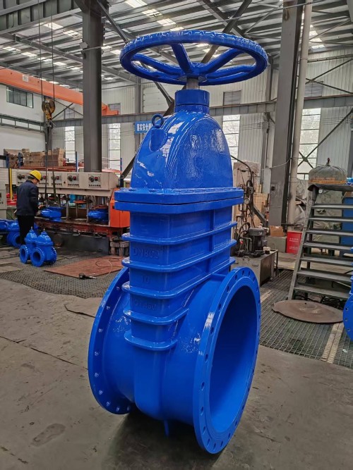 Flanged Soft Seal Gate Valve Non-Rising Stem for Water System