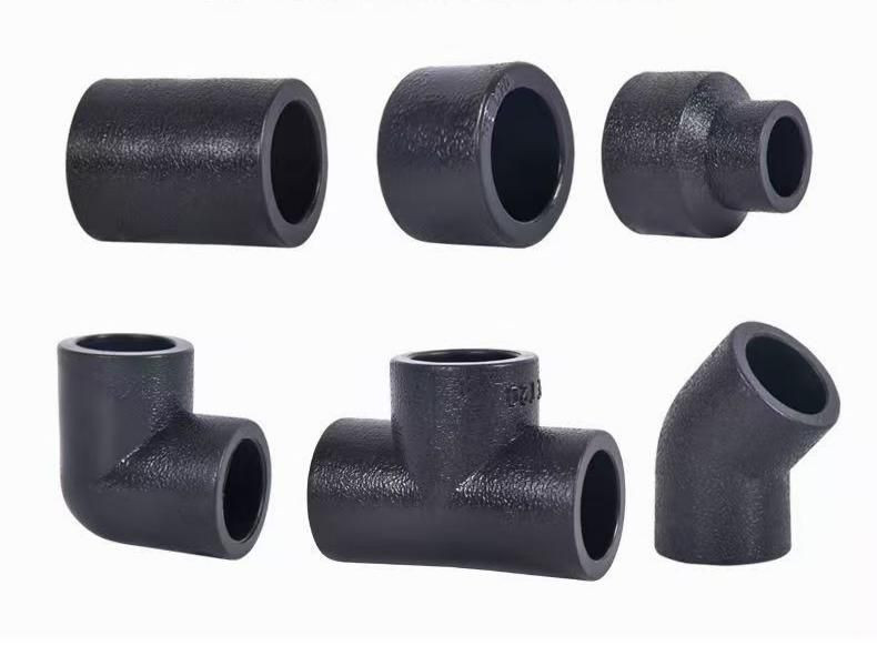 HDPE Pipe Fitting  Coupler Elbow Tee for Water Supply
