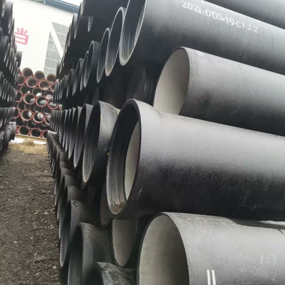 K9 grade ductile iron pipe,High pressure ductile iron pipe K9 water supply and sewage pipe